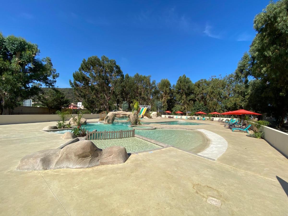 Le Camping De La Plage Aregno Eksteriør bilde